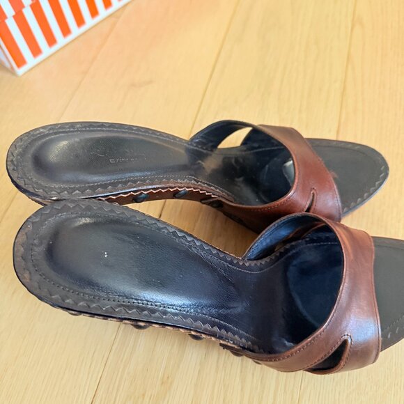 Vintage YSL Rive Gauche Studded Heels - Picture 1 of 5